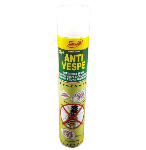 Insetticida spray schiumogeno contro vespe e calabroni