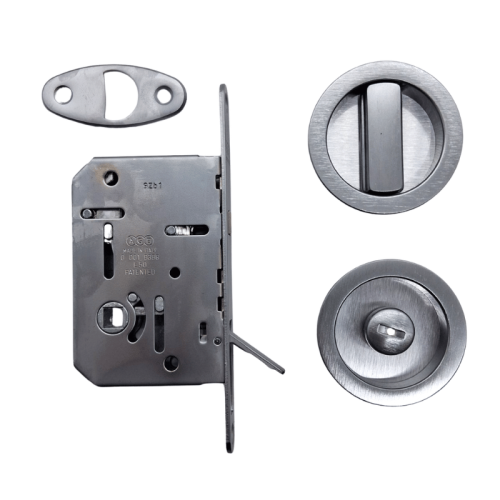 kit serratura SCIVOLA TRE CLASS trascinamento porte scorrevoli AGB B050105034