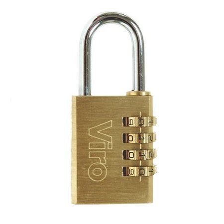 Lucchetto A Combinazione 4 Cifre DELSWIN - Resistente Per Armadietti E