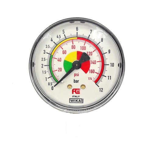 Manometro per compressore MP 1/4" ø 50 mm