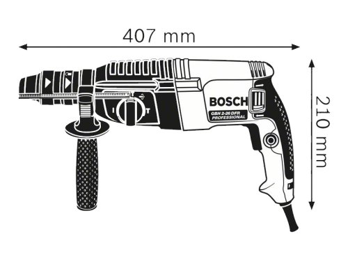 Martello perforatore SDS-Plus Bosch GBH 2-25 F Professional