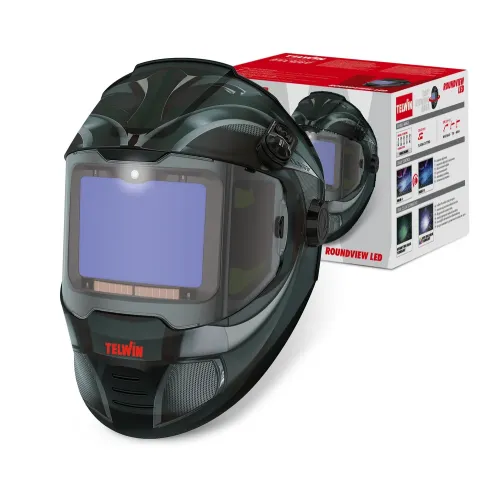 Maschera saldatore LCD Telwin ROUNDVIEW MMA, MIG-MAG e TIG