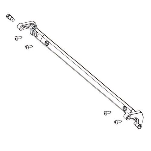 Staffa basculante per attuatore Mingardi MICRO EVO 1 - - nero