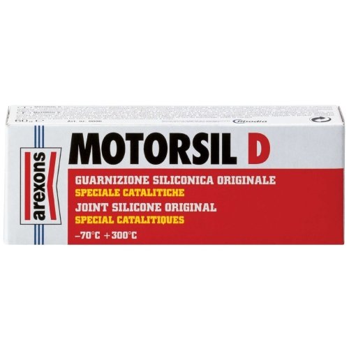 Tubetto Motorsil D guarnizione liquida rosso Arexons gr 60