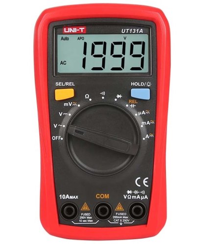 Multimetro tester digitale 250V per elettricisti UNI-T UT131A