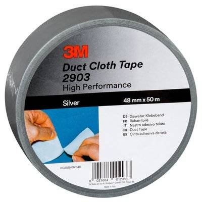 Nastro adesivo telato 3M 2903 silver 48 mm x 50 mt