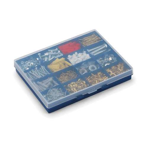 Organizer porta minuteria 16 scomparti con coperchio Terry MIX F1