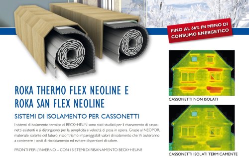 Pannello termoisolante cassonetti tapparella BECK+HEUN THERMO FLEX mm 1000x790x25