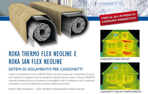 Pannello termoisolante cassonetti BECK+HEUN THERMO FLEX NEOLINE mm 1000x790x25