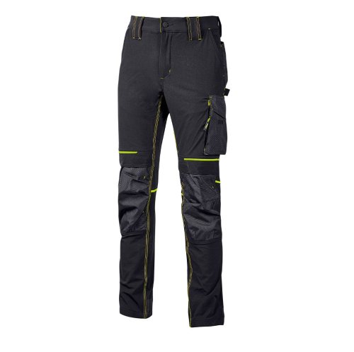 Upower pantaloni da lavoro invernali uomo ATOM PE145RL grigio-verde - taglia M