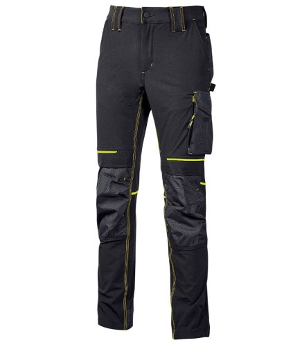 UPOWER pantaloni invernali ATOM PE145BC nero - taglia L