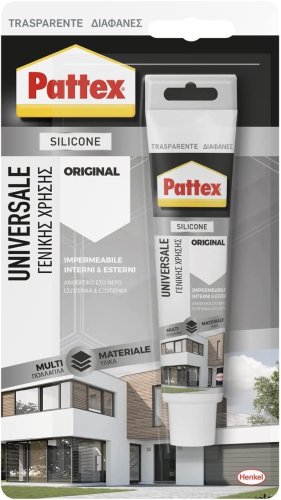 Pattex silicone universale trasparente 50ml