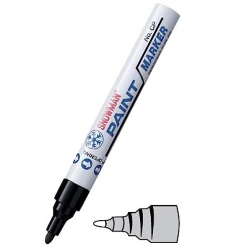 Pennarello marcatore e per ritocco Paint Marker Snowman - colore argento