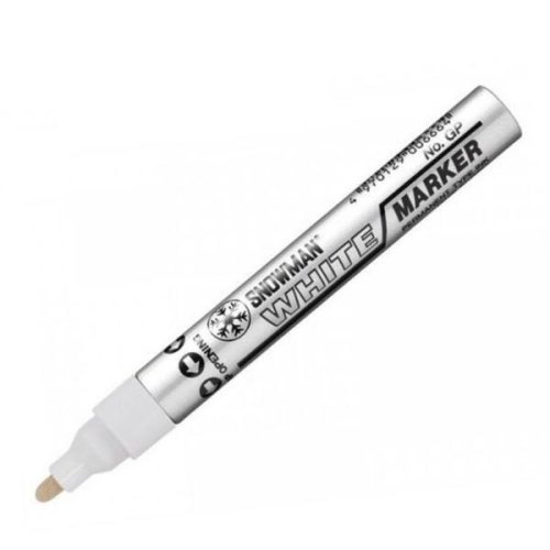 Pennarello marcatore a smalto per ritocco Paint Marker Snowman - colore bianco