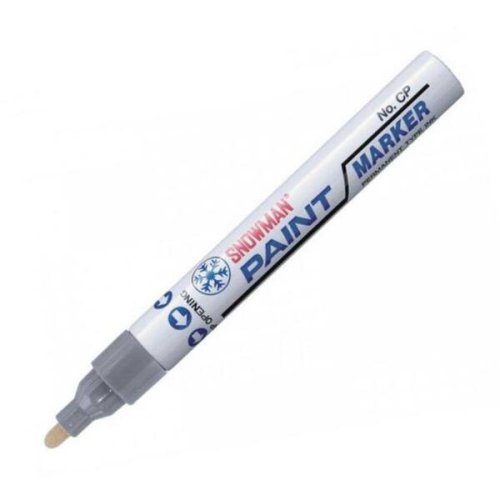 Pennarello marcatore a smalto per ritocco Paint Marker Snowman - colore grigio