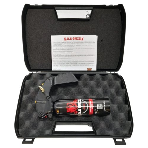 Spray antiaggressione potente al peperoncino contro attacchi di orsi 200ml