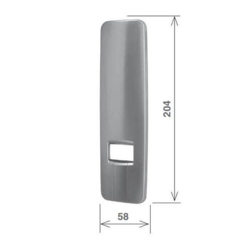 Placca STAFER Venus 007PK per avvolgitore tapparella Zenith - - alluminio