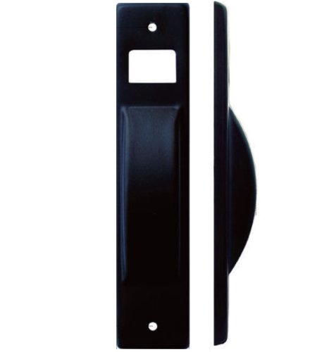 Placca nera opaca per avvolgitore 6m semincasso tapparella Bolis 1800/F.N