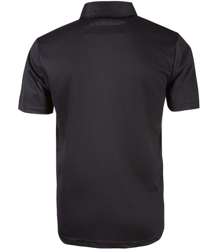 Polo manica corta uomo tessuto termoregolatore U-POWER LIBRA nera - taglia M