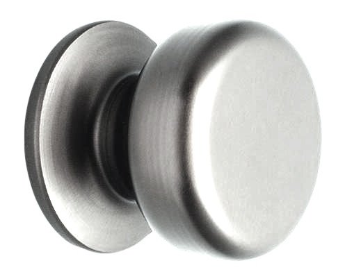 Pomolo in alluminio anodizzato Saguatti 175/70 - - argento