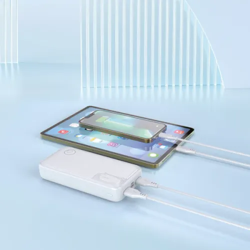Power bank Lostech LS-95 doppia uscita USB 20000mAh - - bianco