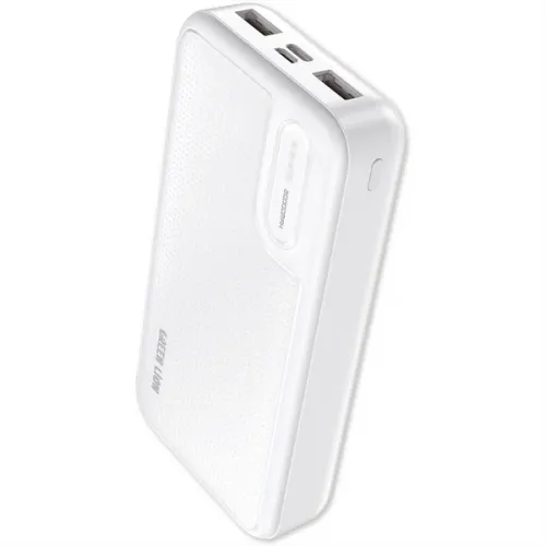 Power bank Lostech LS-95 doppia uscita USB 20000mAh - - bianco
