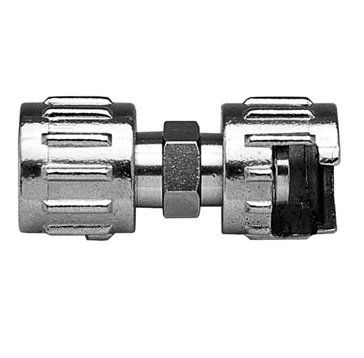 Raccordo giunzione aria compressa doppia baionetta 1/4"
