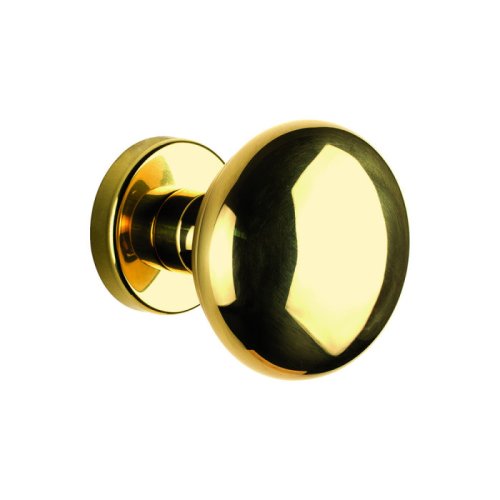 Pomolo fisso in ottone ø 71 mm Reguitti Cosmo H56 - - ottone lucido