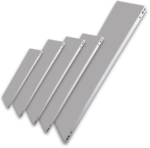 Ripiani metallici verniciati per scaffalature - cm 80x30