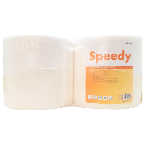 Rotoli Carta Asciugatutto SPEEDY 800 Strappi – 2 Bobine | Codice 852247B
