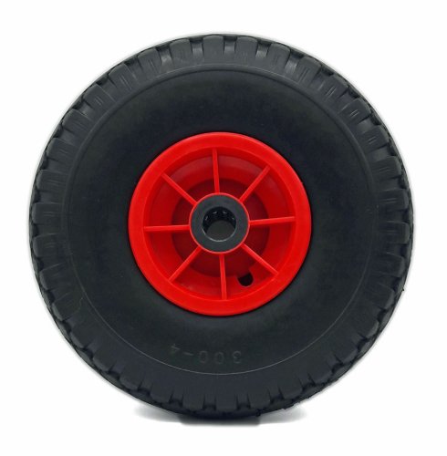 Ruota piena per carrelli in schiuma poliuretanica nera ROCARR 81 PU.R ø 260 mm