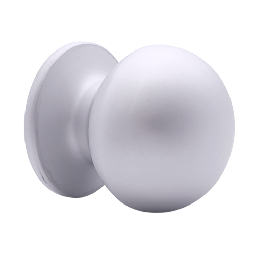 Pomolo fisso in lamiera di alluminio Saguatti 169/70 - - argento