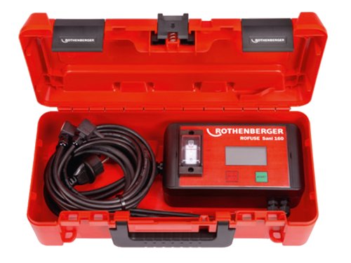 Saldamanicotti universale Rothenberger ROWELD ROFUSE Sani 160 in ROCASE