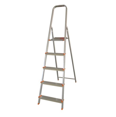 Scala in alluminio per uso domestico Marchetti Stella Basic - gradini 5
