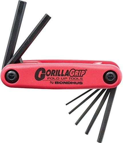 Serie 7 chiavi esagonali metriche BONDHUS GORILLA GRIP HF7M 12587