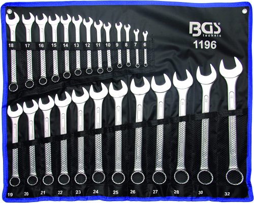 Serie 25 chiavi combinate 6-32 mm made in Germany BGS Technic 1196