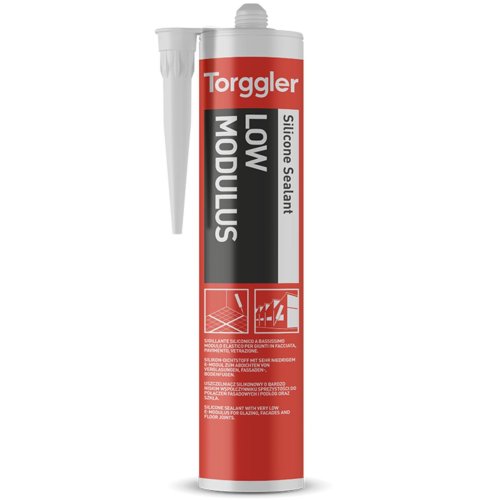 Cartuccia silicone Torggler neutro basso modulo nero ml310