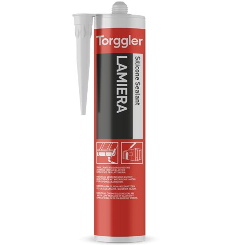 Cartuccia silicone sigillante Torggler per lamiera grigio ml310