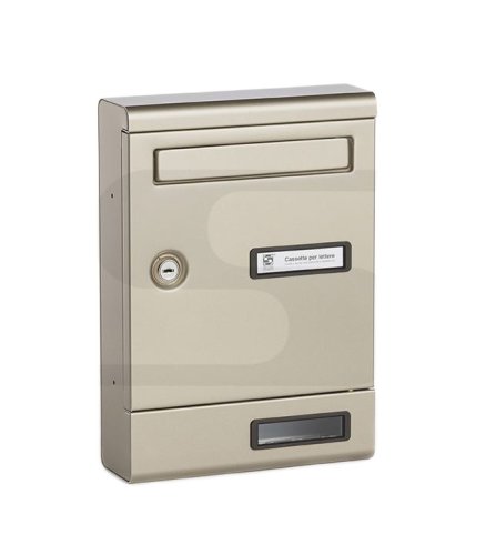 Cassetta postale Silmec 10-351.73 in alluminio anodizzato bronzo