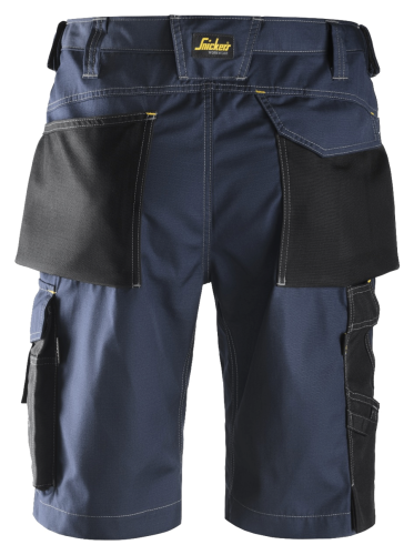 Pantaloni da lavoro corti Snickers Rip-Stop 3123 blu navy - taglia 44