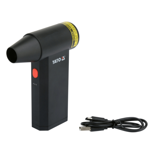 YATO YT-82938 Mini Turbo Soffiatore Tascabile ricarica USB-C