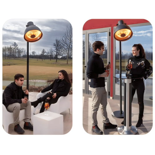 Lampada riscaldante da esterno INFRAROSSI "SOLEADO ARKO ELEKTRIK" 2000W