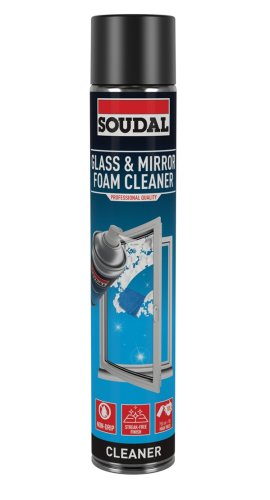 Detergente schiumogeno per vetri e specchi Soudal 750ml