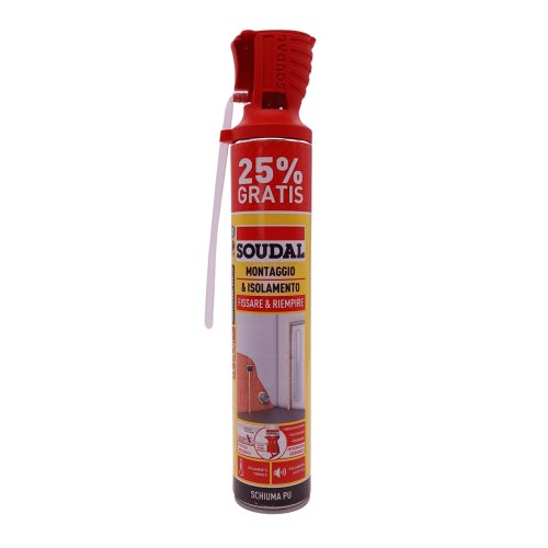 Schiuma poliuretanica a mano Soudal GENIUS GUN 750ml