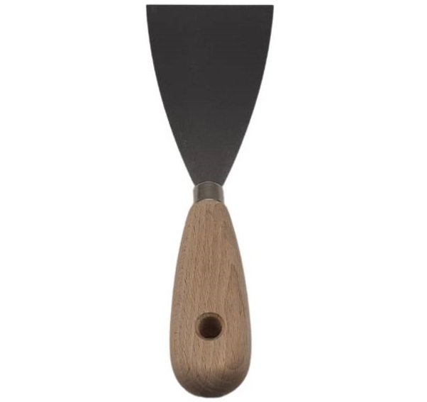 DOITOOL - Spatola in silicone per Halloween con manico in legno per pentole antiaderenti e cottura (fantasma + gatto nero + zucca + ragno