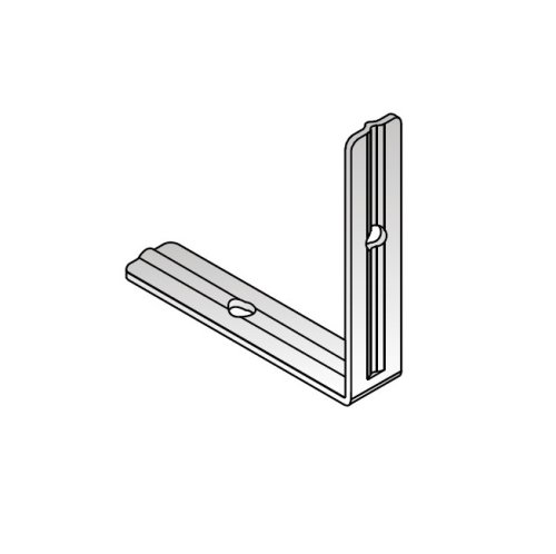 Squadretta metallica esterna tipo B DeFAVERI per controtelaio C1 SUPER