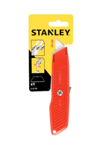 Stanley 0-10-189 Coltello per Antinfortunistica a lama retrattitile
