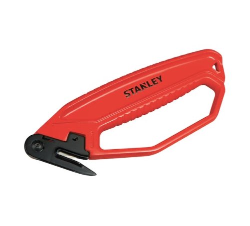 Stanley 0-10-244 Coltello di sicurezza per taglio pellicole plastica e nastro adesivo
