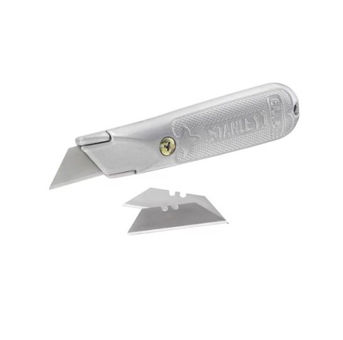 Stanley 2-10-199 Coltello Professionale in Lega di Zinco con lama a trapezio