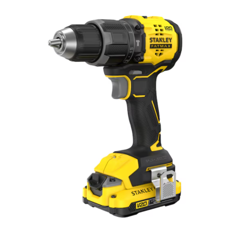 Stanley SFMCD716D2T-QW Trapano Avvitatore Percussione BRUSHLESS 20V - 2 batterie 2.0 Ah